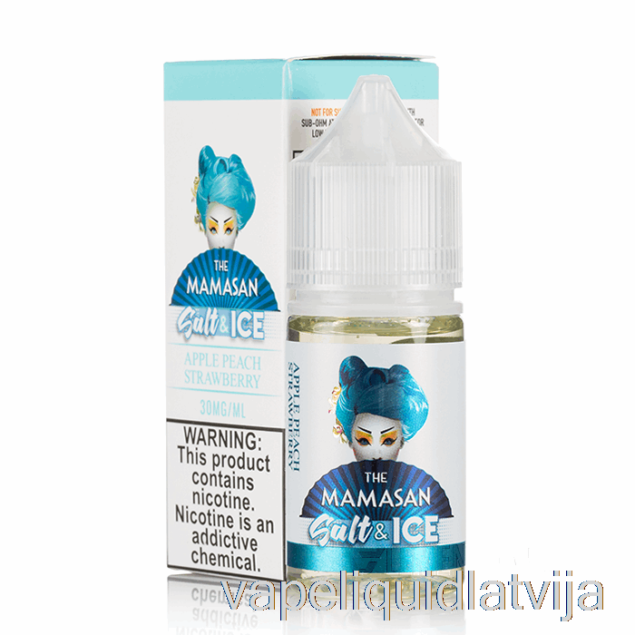 Ledus Asap Sāls - Mamasan E-šķidrums - 30ml 50mg Vape šķidrums